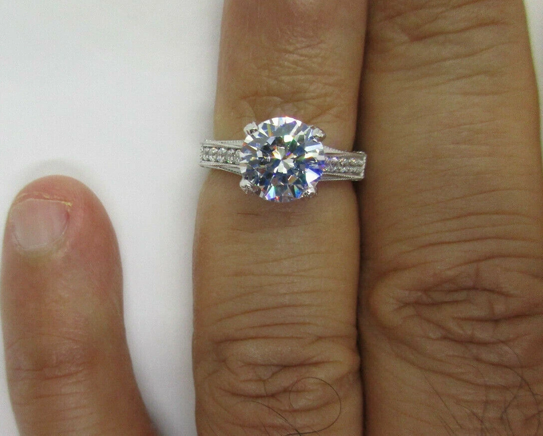 Zirconia store engagement ring
