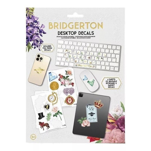 Bridgerton Desktop Gadget Decals for Computers Phones Tablets Removable Stickers eBay