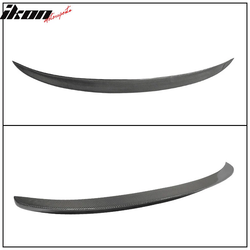 Se adapta a 09-15 BMW F01 serie 7 estilo CA fibra de carbono CF alerón trasero labio de ala Foto 2 de 4