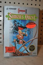 Castlevania II Simon's Quest (Nintendo NES, 1988) Konami.. tested. no manual.