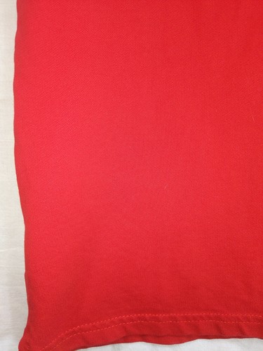 CAT & JACK Girl's Red 3 Button Collared Short Sleeve Stretch Polo size S(6/6x) - Picture 11 of 12