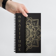 Gratitude Spiral notebook