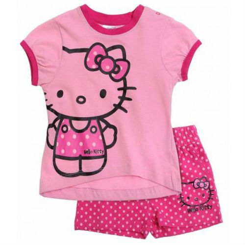 Body Manches Longues Hello Kitty - Taille 6 Mois, Rose Pâle, 100% Coton, Occasion Très Bon état