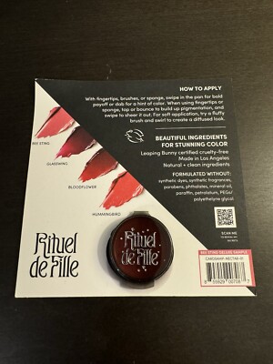 Rituel de Fille Colour Nectar Pigment Balm Bee Sting 2.2 g Sample Size NEW