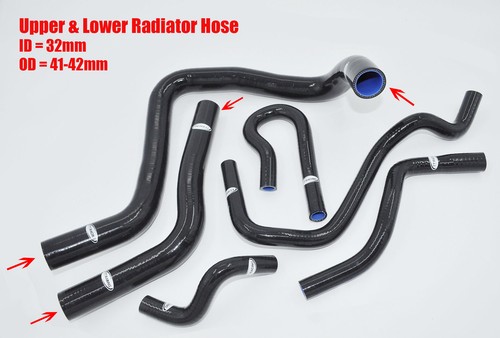 Silicone Radiator Hose Kit FIT Honda Civic B-Series TypeR DC2 B16A/B EK EG 32mm - Picture 4 of 7