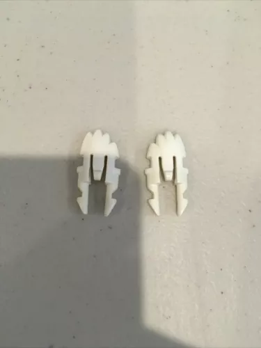 Crocodile Dentist Game 2 Replacement Teeth Pieces Parts Milton Bradley 1990 4153