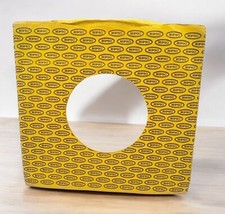 Epic Records Company Sleeve 45 RPM Yellow Logo Design