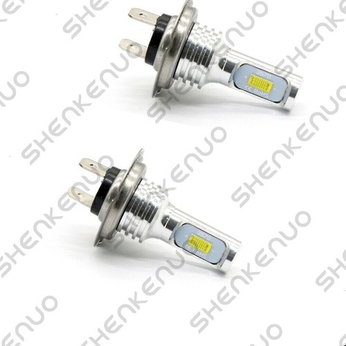 2x 6000K H7 LED Headlight Bulbs Kit For Kawasaki Ninja ZX10R 2004-2005 2011-2016 - Picture 7 of 10