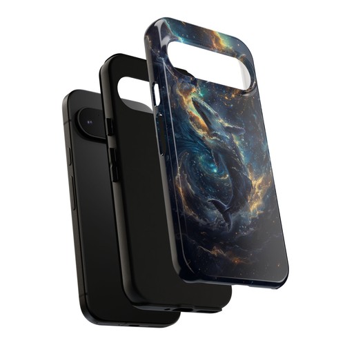 Cosmic Nebula Humpback Whale - Phone Ink Cover Case for iPhone, Galaxy, Pixel - 第 122/281 張圖片