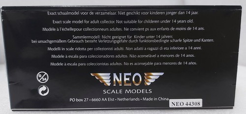 Mercedes-Benz V124 Lang Limousine Silver 1990 1:43 Neo 44308 1 of 300 PC RARITY! - Picture 16 of 16