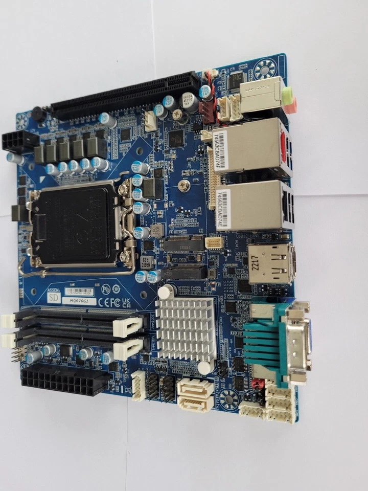 GIGAIPC MQ670GI-SD LGA 1700 Q670 DDR5 So-Dimm 12º 13º 14º Mini-ITX Foto 4 de 4