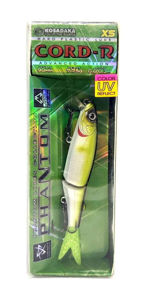 KOSADAKA CORD-R XS 90F 2 SECTION FLOATING FISHING BAIT MINNOW LURE 90mm 7.75g
