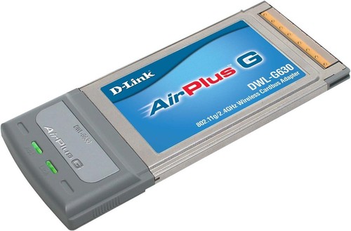 D-Link CardBus/PC Card 802.11g Wireless Adapter (DWL-G630) NEW in BOX NIB - 第 4/9 張圖片