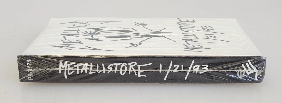 Metallica Metallistore 1/21/93 Elektra PR-8723 Single Promo Cassette, New Sealed - Image 3 of 4