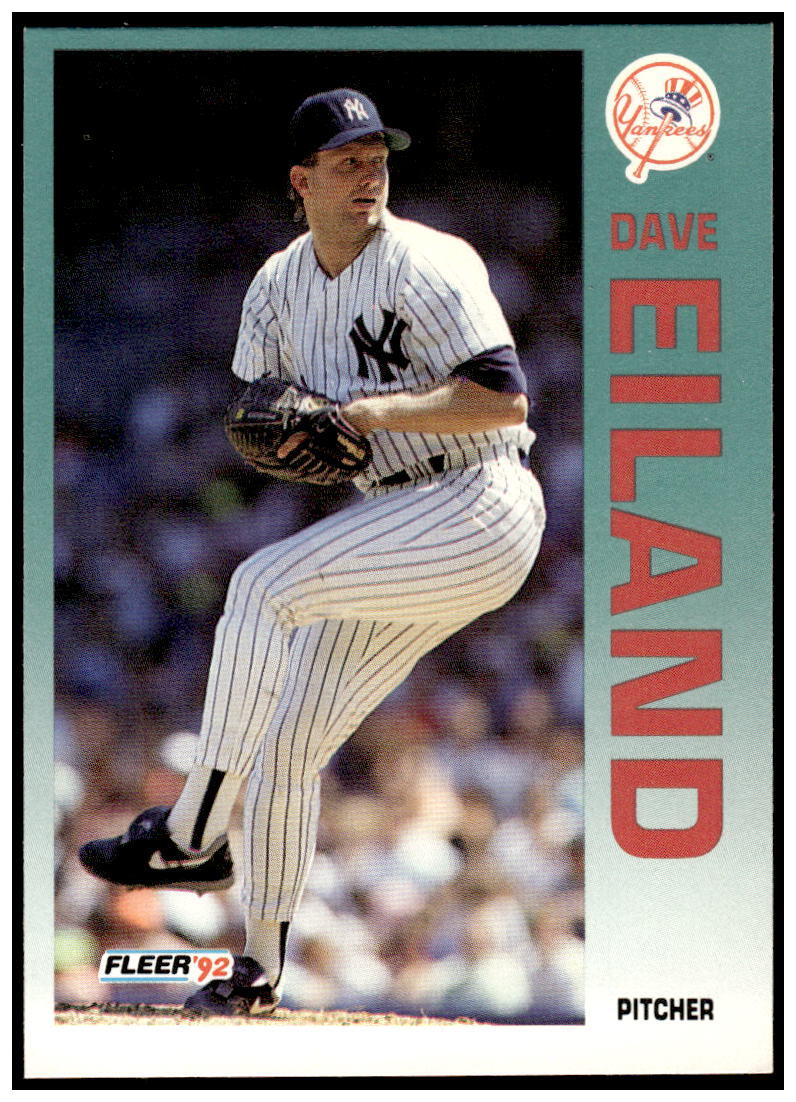 1992 Fleer #223 Dave Eiland NM