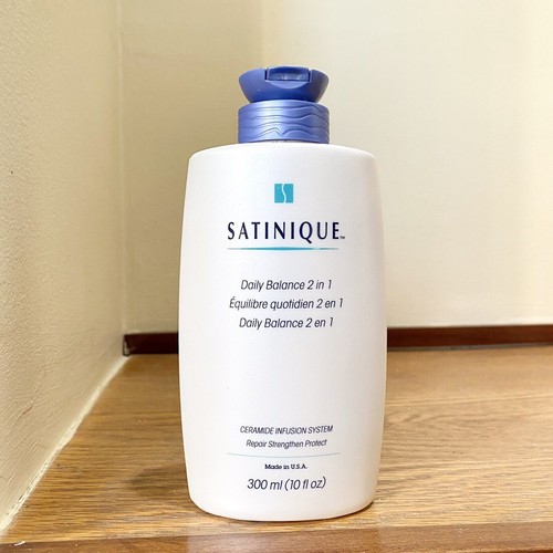 Vtg Amway Satinique 2 In 1 Shampoo Conditioner Daily Balance Ceramide Repair
