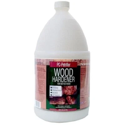 1 Gal. PC-Petrifier Wood Hardener - Strengthens and Preserves Wood