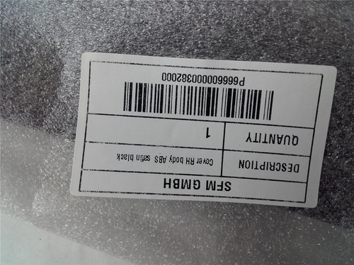 Sachs ZX125 ZZ125 2009-2012 4Takt Seitenverkleidung rechts matt-schwarz unter Si - Bild 2 von 2