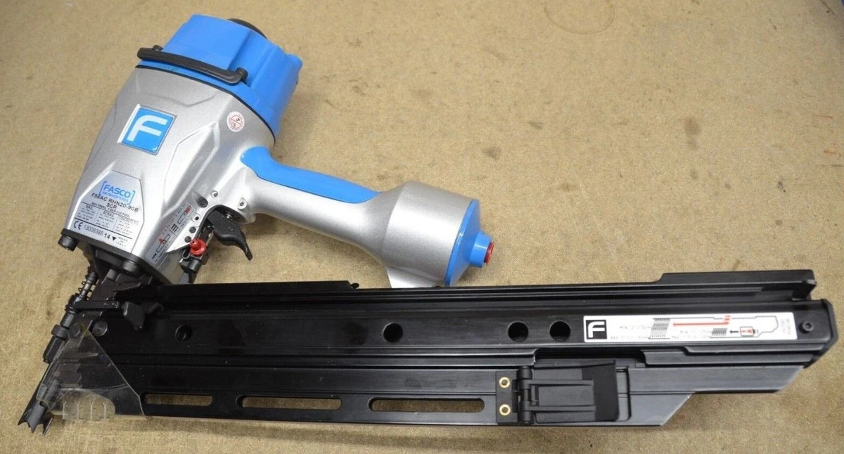 Fasco Pneumatic Strip Nailer 20 F58AC RHN20 90B SCR 21 Degree