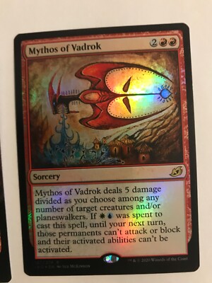 Magic: The Gathering Card - Mythos Of Vadrok (Ikoria: Lair Of Behemoths) - View #4