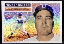 DUKE SNIDER 2004 Topps All-Time Fan Favorites #120 REFRACTOR PARALLEL #/299