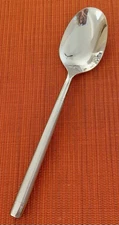 Hampton Silversmiths RITZ-FROSTED Stainless SOUP SPOON 7-1/2” China FREE SHIP!