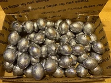 4 oz Egg Sinkers Slip Fishing Weights Choose Quantities 15/30/45/60