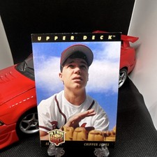 Upper Deck 1993 Star Rookie Chipper Jones #24 Atlanta Braves MLB Baseball Card