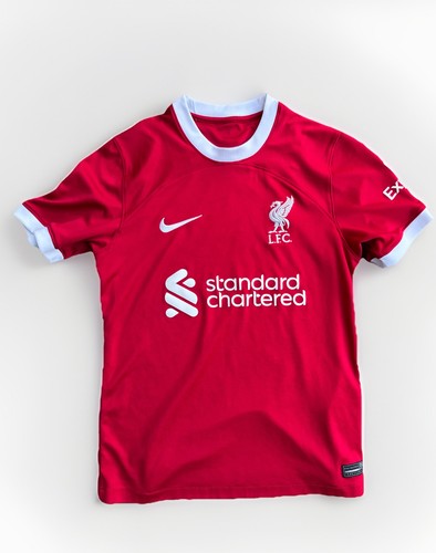 Nike Liverpool FC Jersey 2023/24 Home Red DX2692-688 Authentic Small Men - Picture 1 of 11