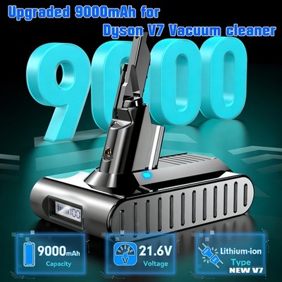 For Dyson V7 Battery SV11 Extra Trigger Motorhead Pro 9000mAh lithium Battery