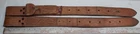 Pair Double leather Flank Billets - Tooled - Hoof Pick Holder