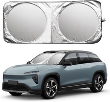 Windshield Sun Shade, Cool Reflective Sun Blocker, 64.96x35.43inches