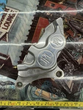 Harley PM PERFORMANCE MACHINE BRWKE CALIPER 0053-2915 Left Polished