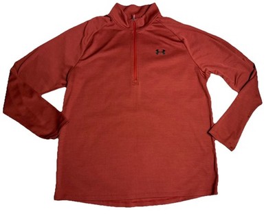 Under Armour Performance Tech Tee Quarter Zip Athletic Shirt Mens XL Active C024