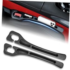 Car Seat Gap Filler Set of 2, Car Seat Gap Organizer with Phone Holder, Seat