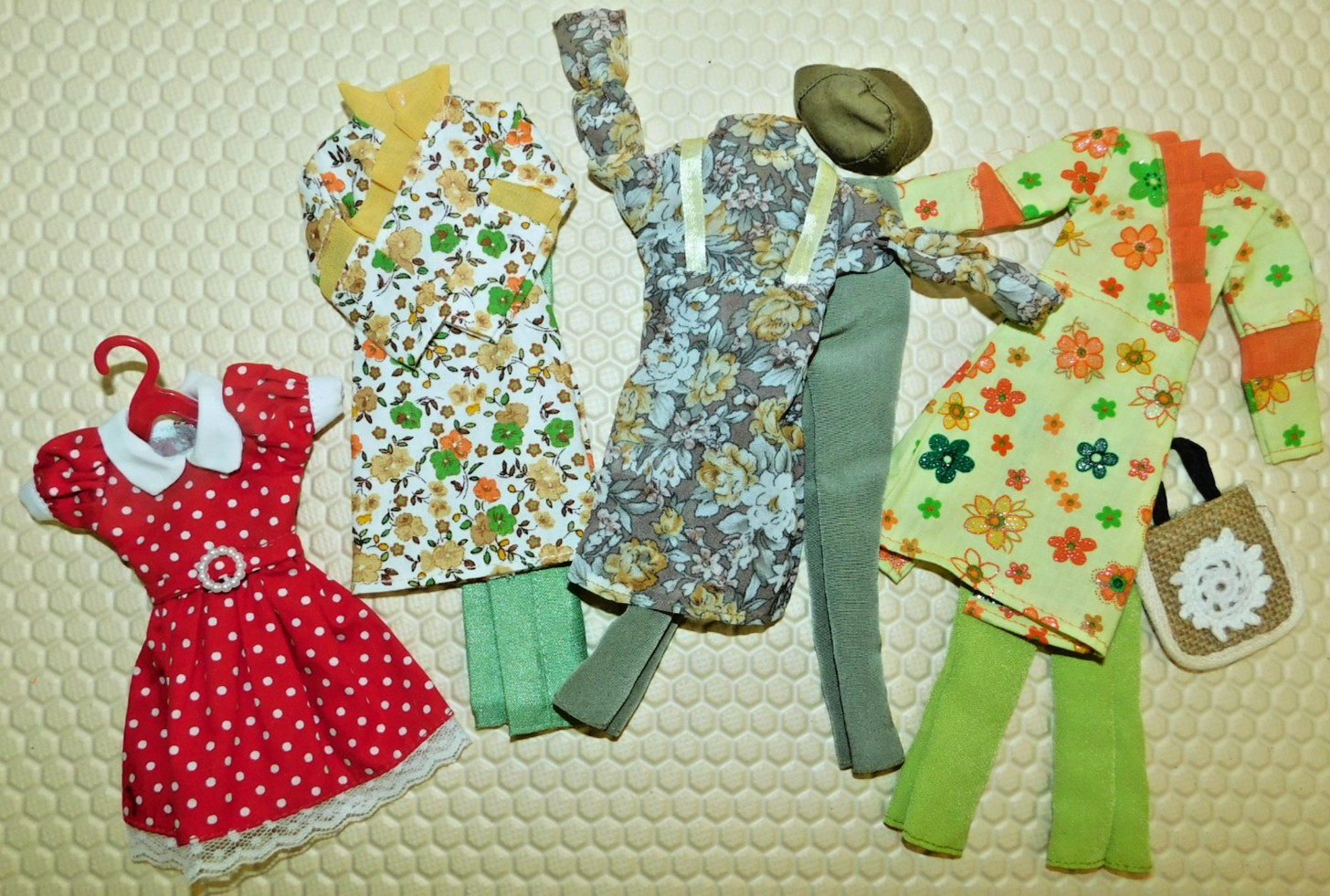 Handmade Barbie size Doll Clothing Lot