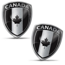 Canada Flag 3D Silicone Gel Sticker - EU Made | F 144