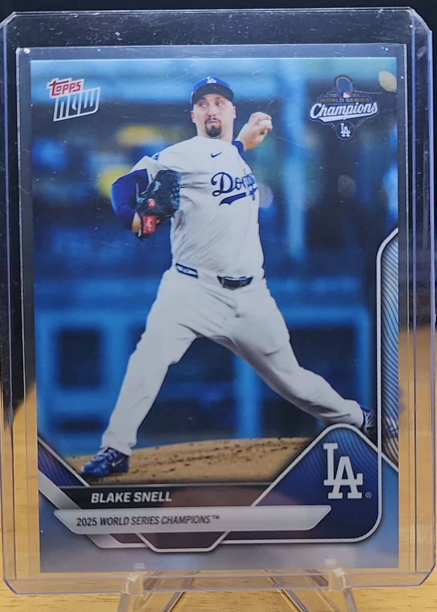 Blake Snell スネル フィギュア 2025年ワールドチャンピオン Las mejores ofertas en 2025 Topps Now World Series Championship