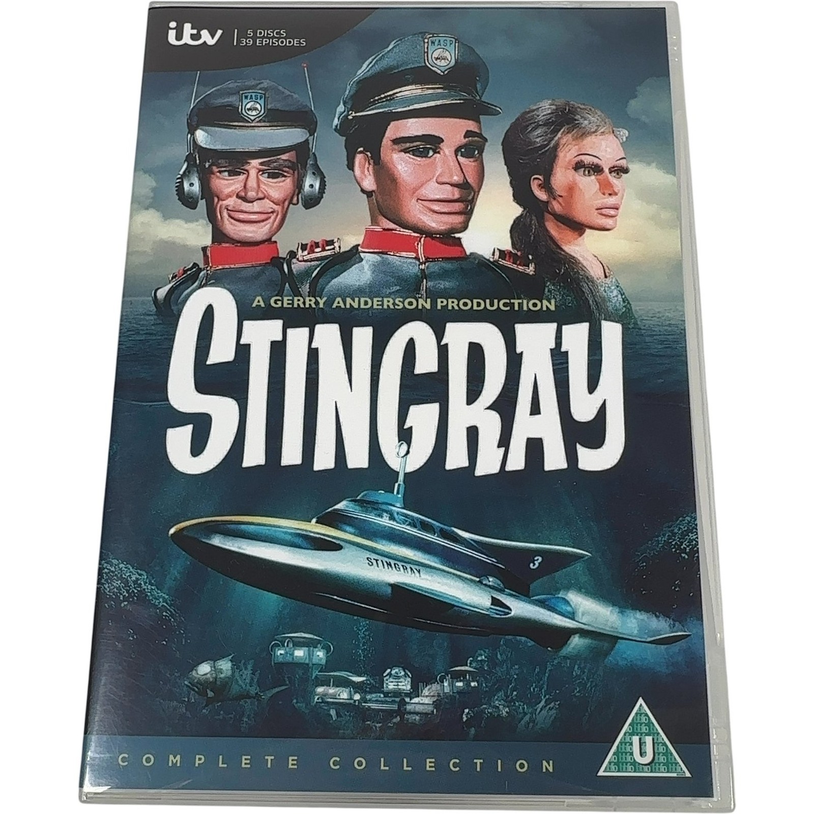 Stingray Complete Collection Series DVD Box Set 5 Discs 39 Episodes ITV Boxset