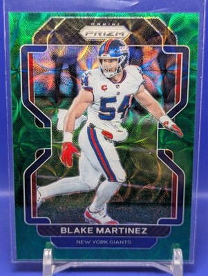 Blake Martinez /75 2021 Panini Prizm Green Scope Prizm 13/75 #234