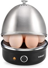 Electric Egg Cooker, Rapid Egg Boiler with Au...