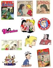 Archie Comic Retro Stickers