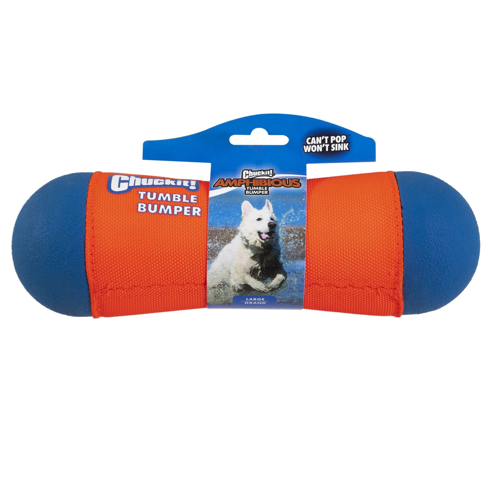 Chuckit Tumble Bumper jouet de plage et parc pour grand chien actif 25cm