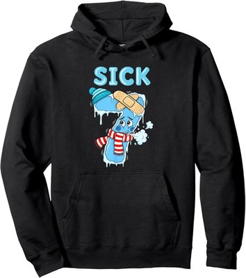 Sick Seven Number Funny Christmas Winter Ice Snow Unisex Hooded Sweatshirt