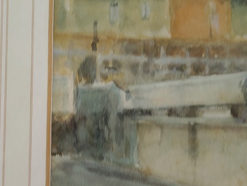 A G Webster Framed Watercolour Painting Cityscape Signed Art - Picture 13 of 18