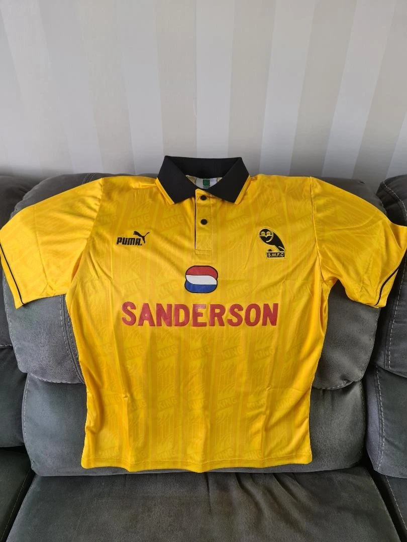 Sheffield Wednesday Away Memorabilia Football Shirts (English