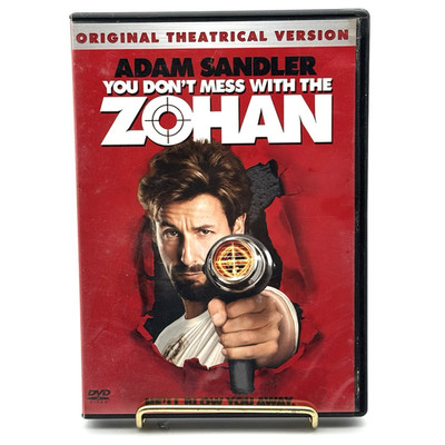 You Don't Mess With The Zohan DVD 2008 Adam Sandler Comedy Action Movie