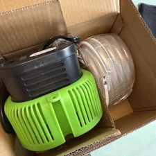 Pool Cover Pump 850GPH Submersible Water Pump with Hose & 25’ Cord 3 Adapters