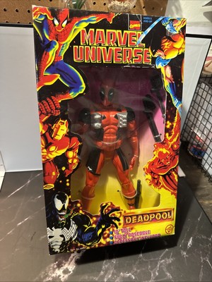 RARE Marvel Universe Deadpool 10 Inch Toy Biz Action Figure BRAND NEW NIB