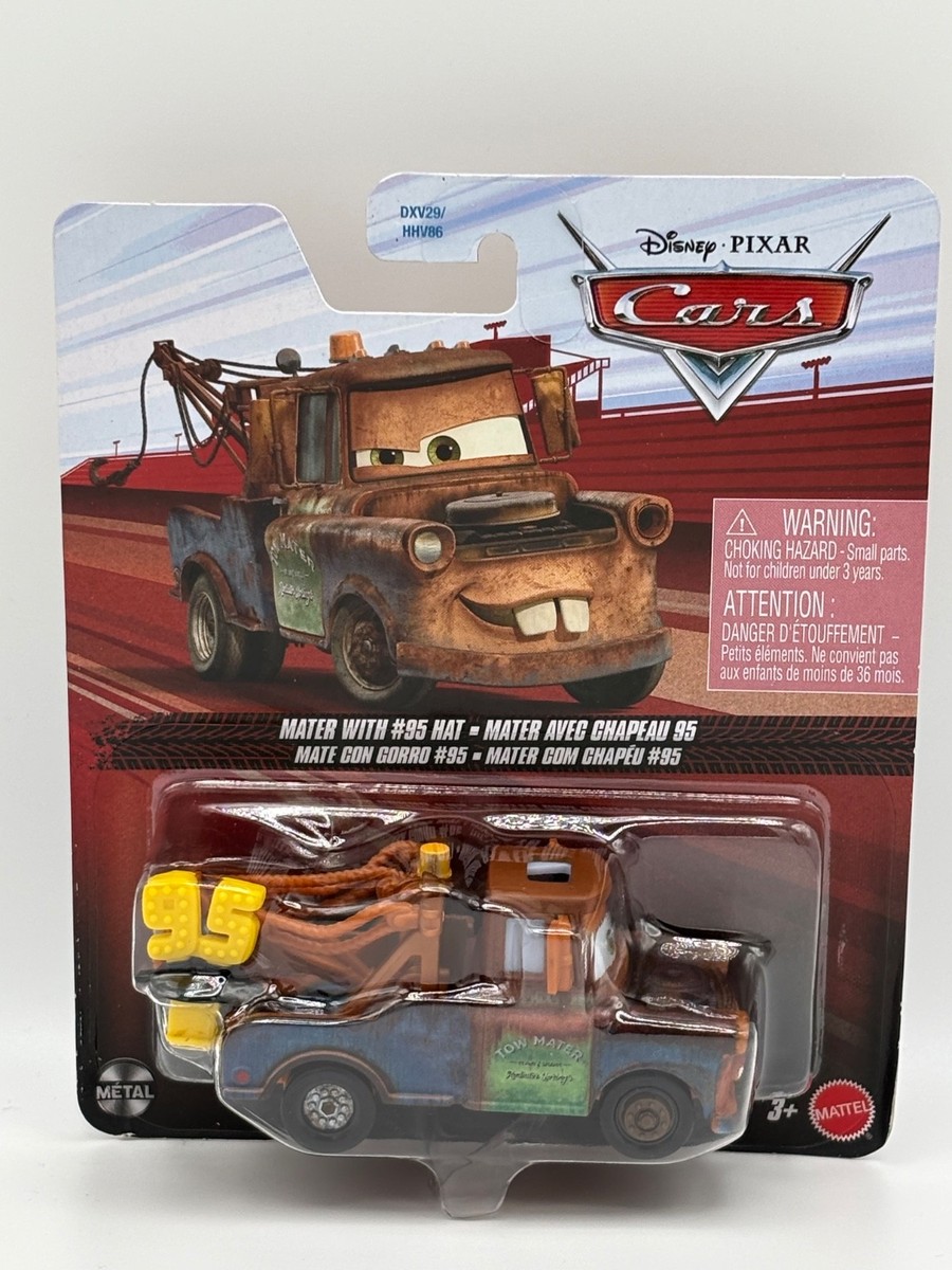 Disney Pixar Cars Mater 🛻With #95 Hat Tow Truck Cars 3*** | eBay